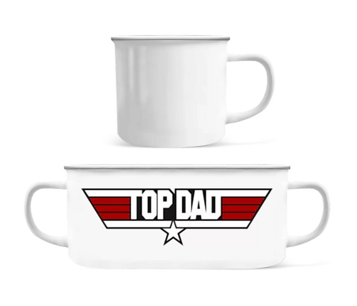 Top Dad · Emaille-Tasse günstig online kaufen