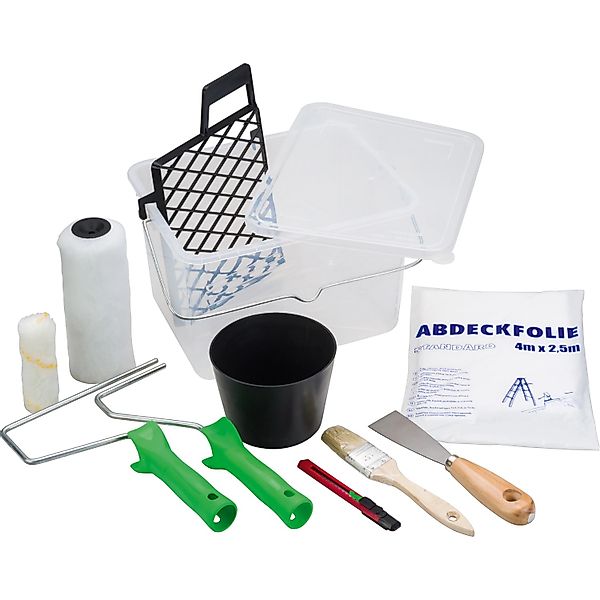 LUX-TOOLS Renovier-Set Eimer 10-teilig günstig online kaufen