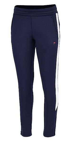 Fila Trainingshose Janice Pants (100% Polyester) lang navyblau/weiss Damen günstig online kaufen