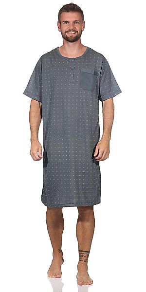 EloModa Nachthemd Herren Nachthemd Sommer Sleepshirt, günstig online kaufen