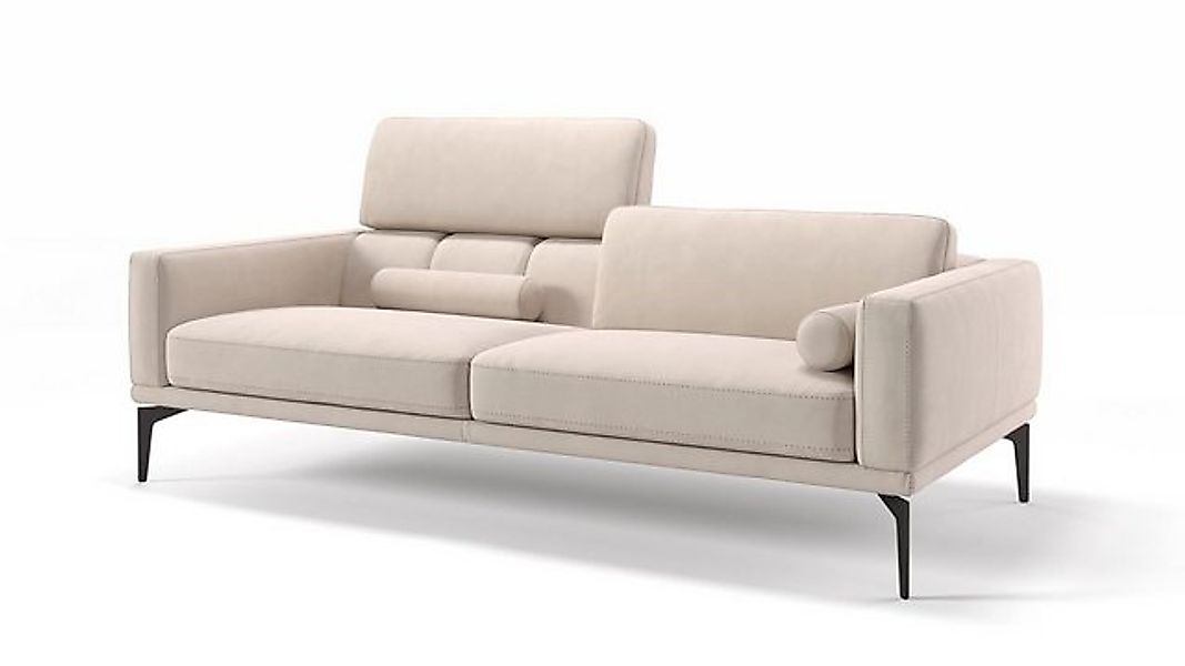 Sofanella 3-Sitzer Stoff BIANCO, Relaxcouch, Designersofa, Designer Sofa, 3 günstig online kaufen