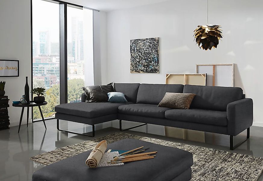 3C Candy Ecksofa "Aidan modernes Sofa in aktueller Formensprache, bequem, L günstig online kaufen