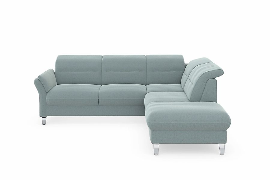 sit&more Ecksofa "Grenoble L-Form mit Federkern" wahlweise mit Bettfunktion günstig online kaufen