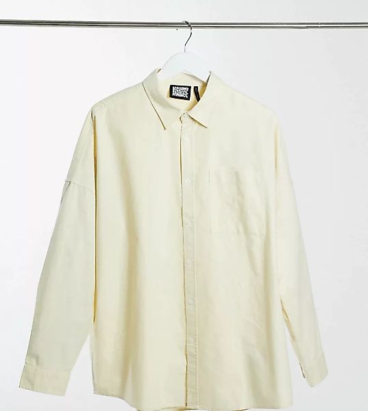 Reclaimed Vintage – Inspired – Langärmliges Hemd aus Baumwolle in verwasche günstig online kaufen