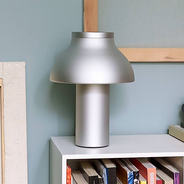 HAY PC Tischleuchte Aluminium, alu, Höhe 33 cm günstig online kaufen