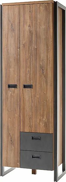 Home affaire Garderobenschrank "Detroit", Höhe ca. 202 cm günstig online kaufen
