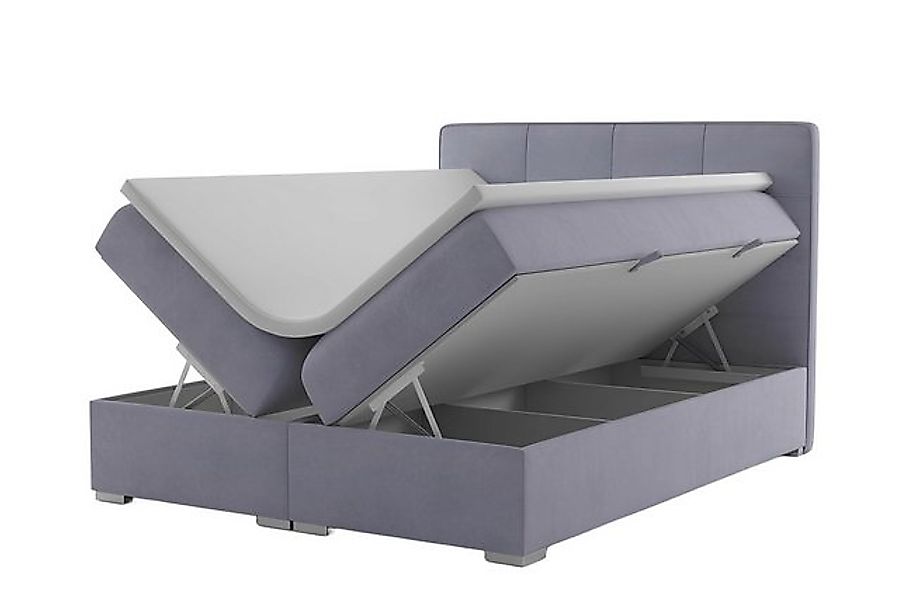 Xlmoebel Boxspringbett Neu Hotel Doppel Boxspringbett mit luxuriösem Textil günstig online kaufen