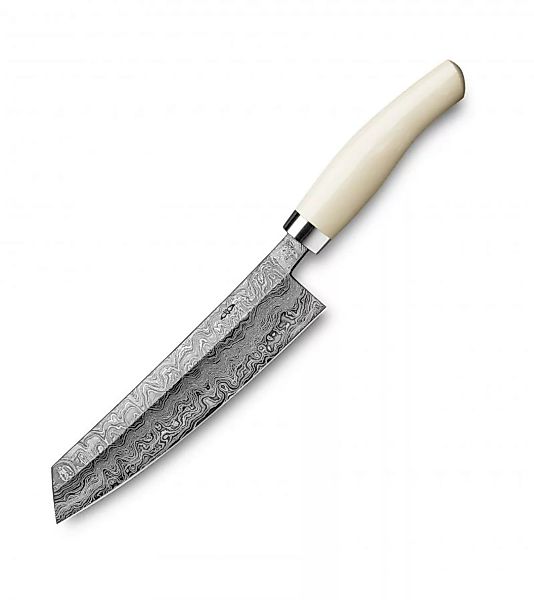 Nesmuk Exklusiv C100 Damast Kochmesser 18 cm -  Griff Juma Ivory günstig online kaufen