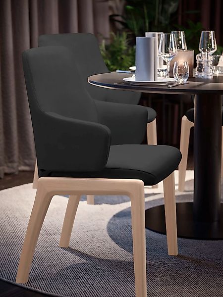 Stressless Polsterstuhl "Laurel", Microfaser DINAMICA, Low Back mit Armlehn günstig online kaufen