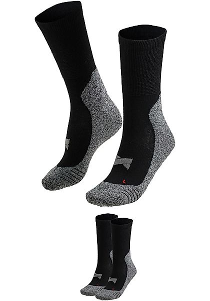 XTREME sockswear Wandersocken, (2 Paar, 2er Pack), Gepolsterte Unisex Wande günstig online kaufen