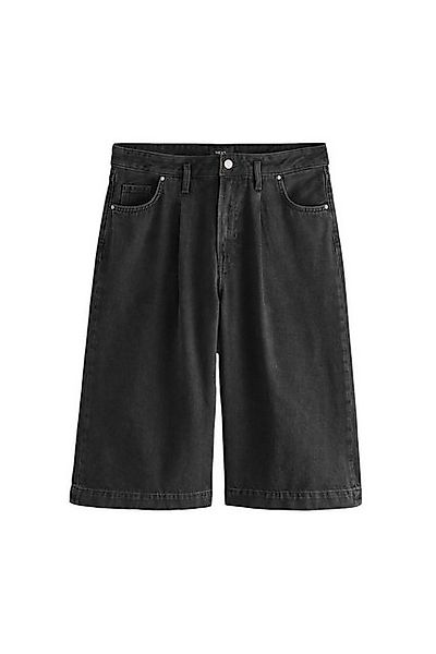 Next Shorts Bundfaltenshorts 100 % Baumwolle mit weitem Bein (1-tlg) günstig online kaufen