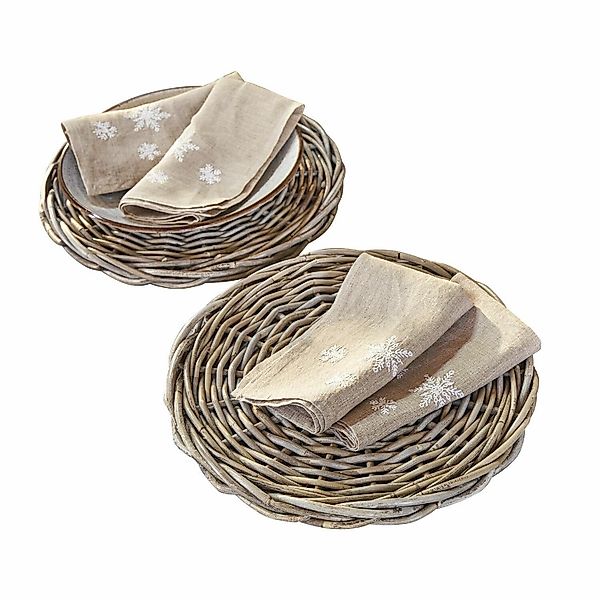 Mirabeau Platzset Platzteller 2er Set Bland günstig online kaufen