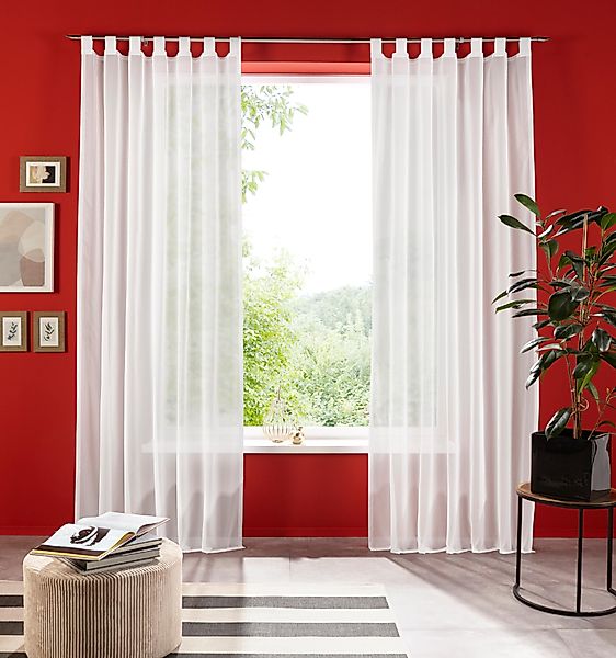 my home Gardine XANA mit Ösen, günstig online kaufen