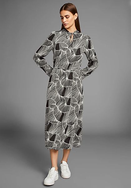HECHTER PARIS Midikleid, mit modischen Print günstig online kaufen