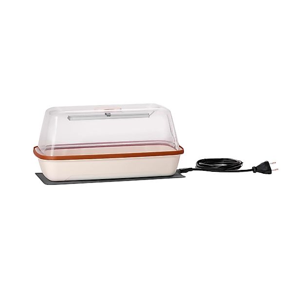 Romberg LED-Zimmergewächshaus Boqube M Plus Creme/Kupferbraun günstig online kaufen