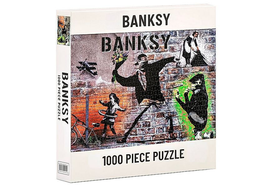 AvantgART Puzzle Klassische Banksy Puzzles für Erwachsene & Kinder, 1000 Pu günstig online kaufen