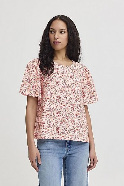 Ichi Kurzarmbluse IXHARPER Modische Bluse mit Muster günstig online kaufen