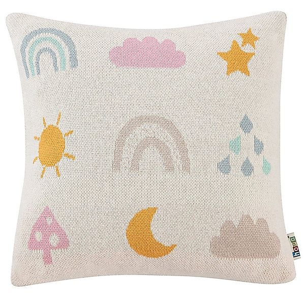 howa Dekokissen be happy, Strickkissen Kinderzimmer günstig online kaufen