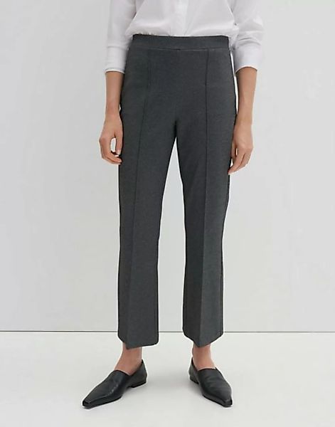 someday Schlaghose Verkürzte Flared Pants CURINNA MÉLANGE aus Sweat günstig online kaufen