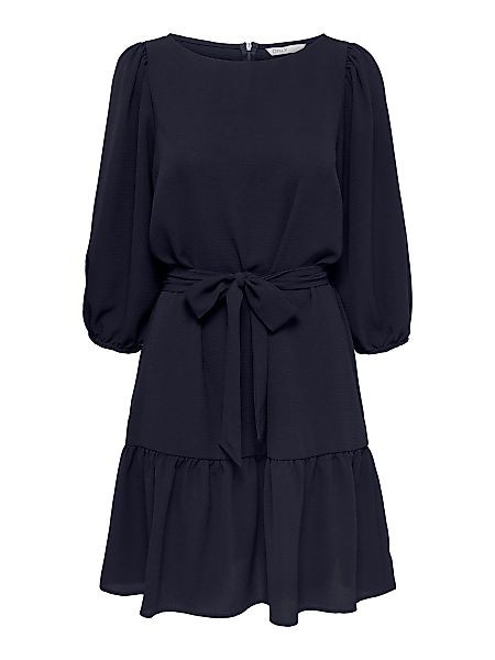 ONLY 3/4-puffärmel Kleid Damen Blau günstig online kaufen