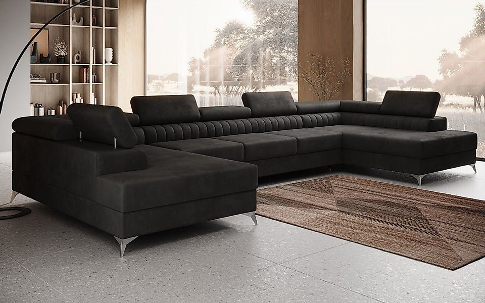 Luxusbetten24 Schlafsofa Designer Sofa Aurea U günstig online kaufen