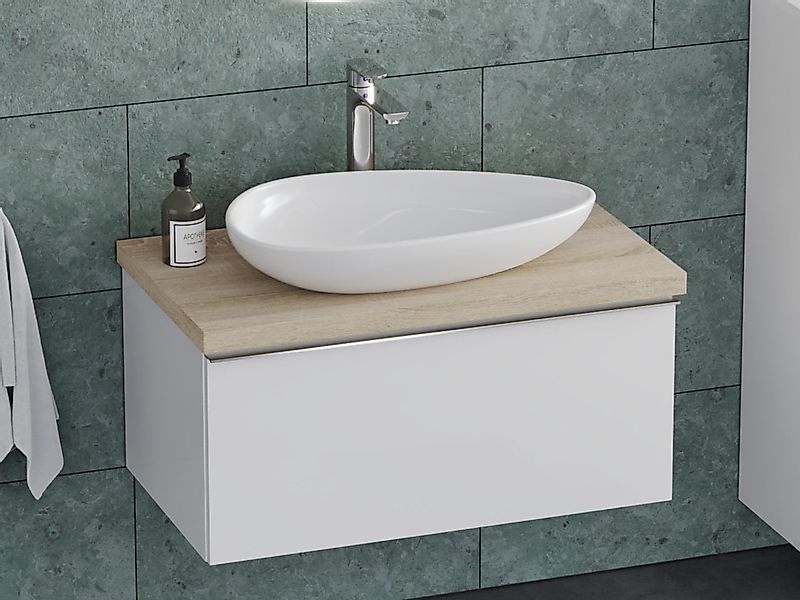Aqua Bagno Badmöbel-Set Unterschrank mit Waschtisch günstig online kaufen