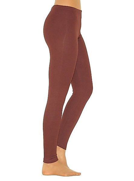 YESET Leggings Thermo Leggings lang Hose Damen Fleece Gamaschen braun S-34 günstig online kaufen