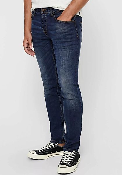 ONLY & SONS Slim-fit-Jeans ONSWEFT REG. D. GREY 6458 JEANS VD günstig online kaufen