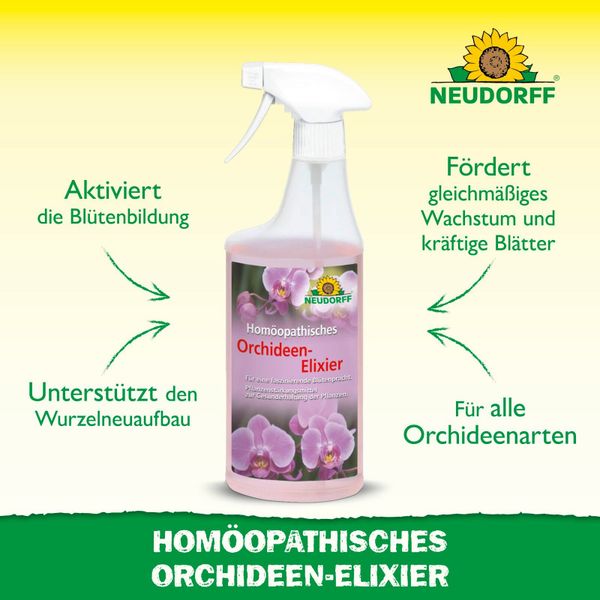 Neudorff Pflanzenstärkungsmittel Homöopathisches Orchideen-Elixier, 500 ml günstig online kaufen