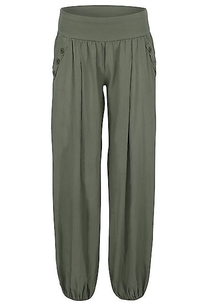malito more than fashion Haremshose malito Damen Pumphose mit Zierknöpfen 2 günstig online kaufen