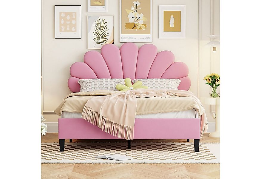 STILVORA Kinderbett 140x200 Polsterbett Gästebett mit Matratze,Jugendbett m günstig online kaufen