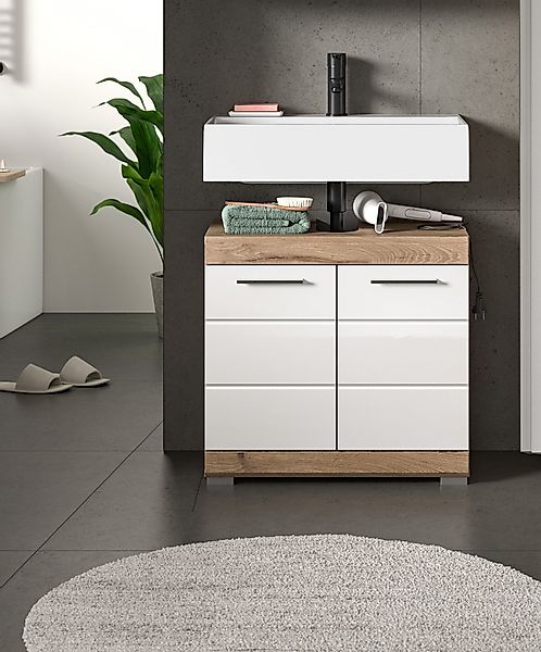 INOSIGN Waschbeckenunterschrank Siena, Breite 60cm, 2 günstig online kaufen