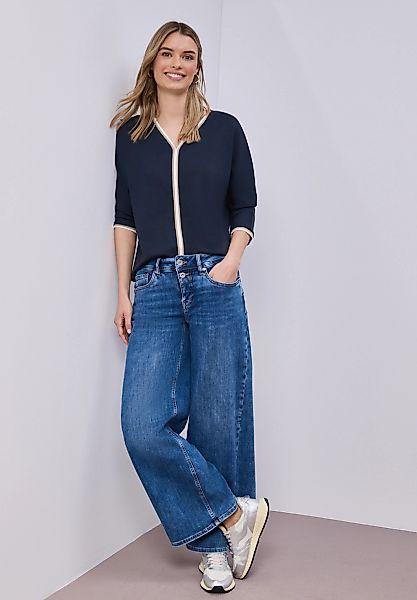 STREET ONE T-Shirt mit 3/4 Ärmeln günstig online kaufen