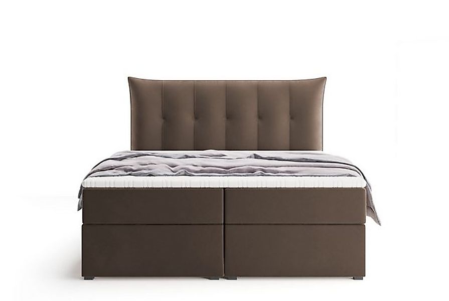 Labett Boxspringbett mit Bettkasten & H3/H4 günstig online kaufen