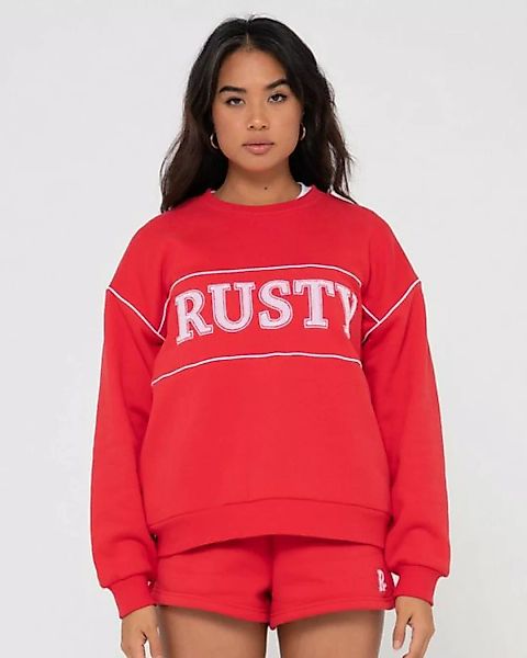 Rusty Sweatshirt LINE OVERSIZE CREW FLEECE günstig online kaufen