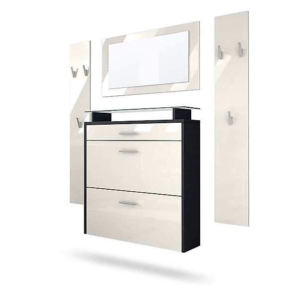 Vladon Garderoben-Set Malea, (Garderobenset bestehend aus 1 Hängeschuhschra günstig online kaufen