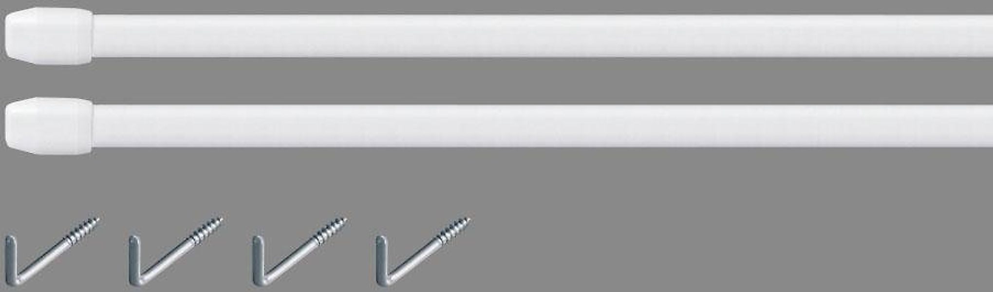 Good Life Vitragenstange Vita, Ø 11 mm, 1-läufig, ausziehbar, verschraubt, günstig online kaufen