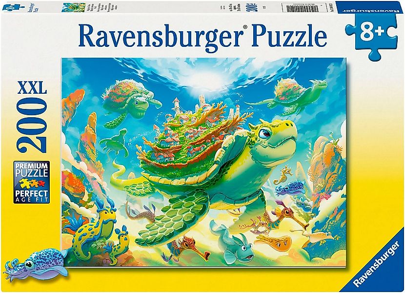 Ravensburger Puzzle Magische Tiefsee, 200 Puzzleteile, XXL, Made in Germany günstig online kaufen