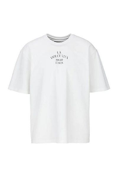 19V69 ITALIA Kurzarmshirt - OVERSIZE T-SHIRT MAURO MARINA - 19V69 Italia Ve günstig online kaufen