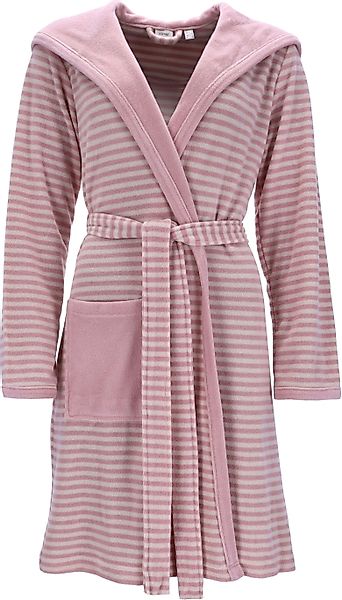 Esprit Damenbademantel Striped Hoody, Kurzform, Jersey, günstig online kaufen
