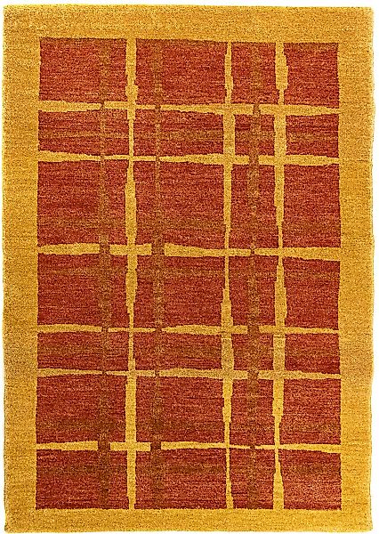 morgenland Orientteppich »Ziegler - 89 x 64 cm - gold«, rechteckig günstig online kaufen