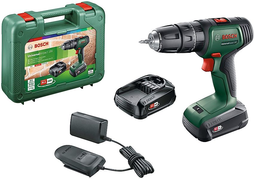 Bosch Home & Garden Akku-Schlagbohrschrauber UniversalImpact günstig online kaufen