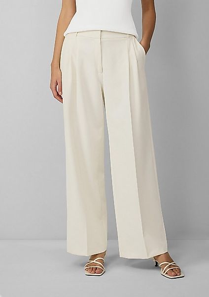 s.Oliver Chinos Hose Twill-Hose mit Extra Wide Leg günstig online kaufen