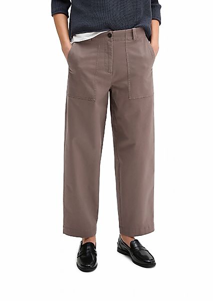 Marc OPolo Stoffhose Barrel Pants aus Brushed Cotton Twill günstig online kaufen
