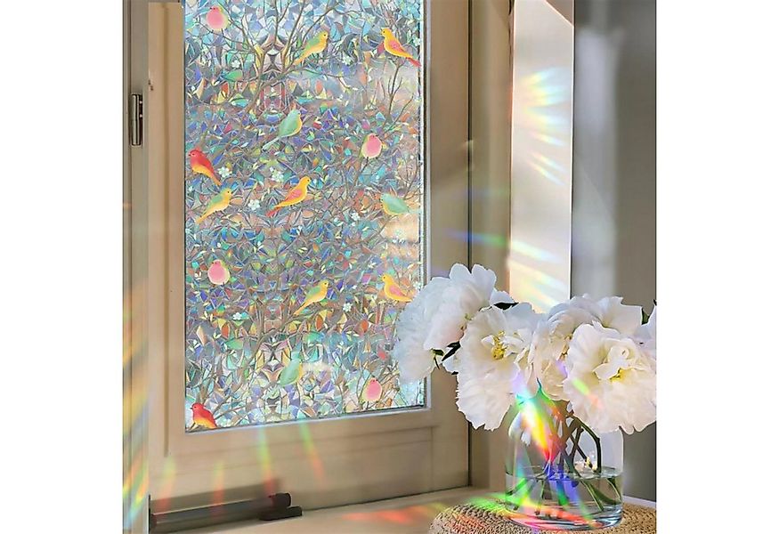 Coonoor Fensterfolie Elektrostatische Fensterfolie, bunte Fensterfolie, Vin günstig online kaufen