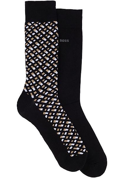 BOSS Socken 2P RS Monogram CC (Packung, 2-Paar) mit Logo günstig online kaufen