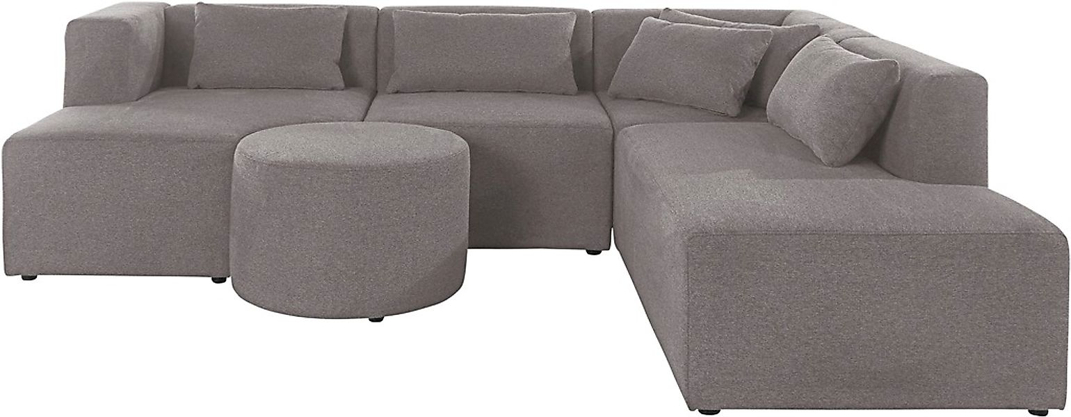 Leonique Ecksofa "Alexane L-Form", zusammengesetzt aus Modulen, in vielen B günstig online kaufen