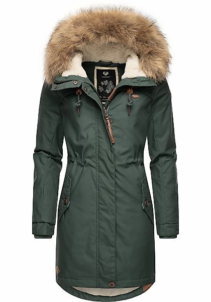 Ragwear Winterjacke "Tawny" mitKapuze stylischer Winterparka mit großer Kap günstig online kaufen