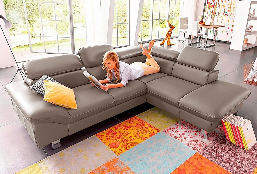 COTTA Polstergarnitur "Driver L-Form", (Set), Set bestehend aus: Ecksofa mi günstig online kaufen