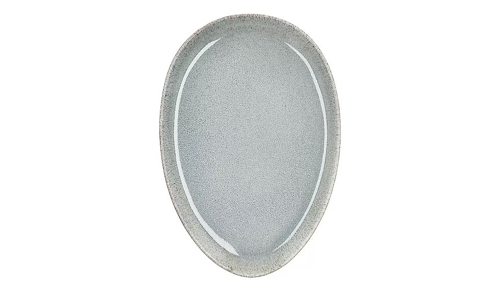 Peill+Putzler Platte oval 35,8 cm  Albero - blau - Porzellan - 25 cm - 3,8 günstig online kaufen